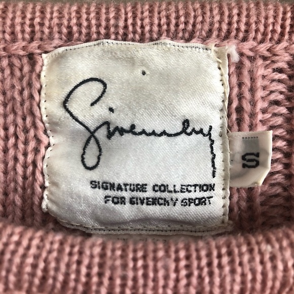 Vintage givenchy knit sweater rose pink - Picture 5 of 5